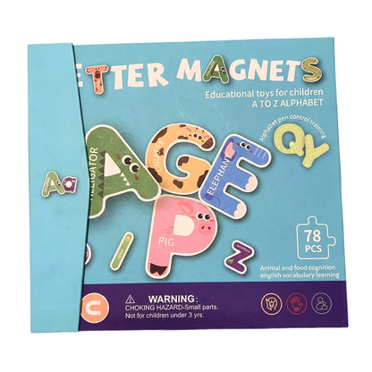 Magnetic Alphabet Letters Book – A to Z Learning for Kids