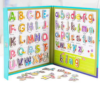 Magnetic Alphabet Letters Book – A to Z Learning for Kids