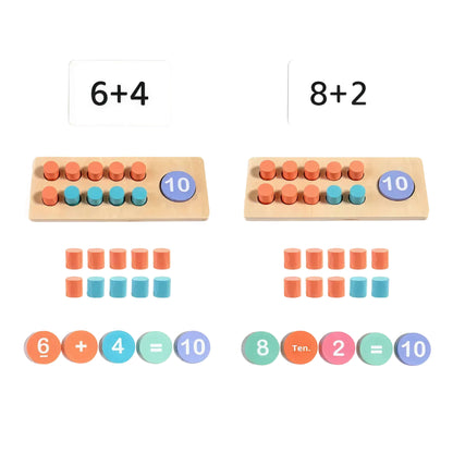 Ten Frame Math Set – Learn Numbers, Addition & Subtraction Through Play
